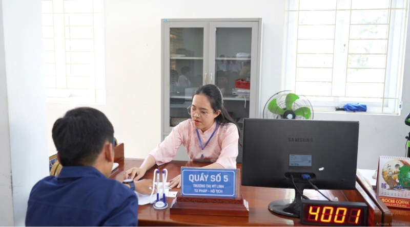 Tỷ lệ giải quyết hồ sơ đạt gần 90%, dịch vụ công trực tuyến được đẩy mạnh