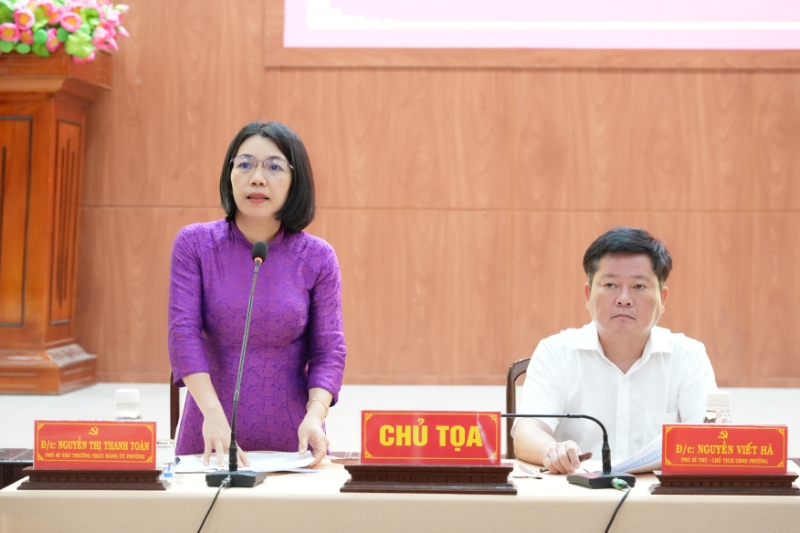 Hương Trà: Hội nghị cán bộ chủ chốt toàn phường