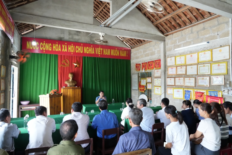 Bí thư Đảng ủy, Chủ tịch HĐND phường tiếp công dân định kỳ