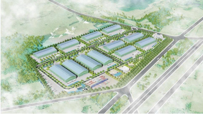 Thu hồi tài sản, cây trồng để triển khai Cụm công nghiệp Hương Văn 2