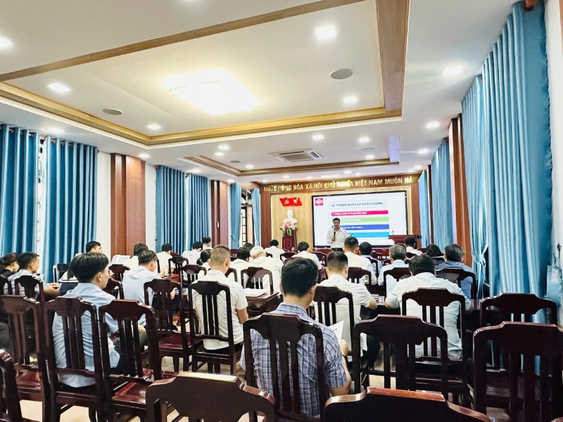 Tập huấn, hướng dẫn xây dựng, duy trì Hệ thống quản lý chất lượng TCVN ISO 9001:2015 tại chính quyền cấp xã
